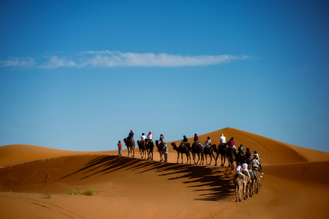 Marrakech: 3-Day Merzouga Desert Tour Camel & Sandboarding Deluxe Camp Tent (Recommended)
