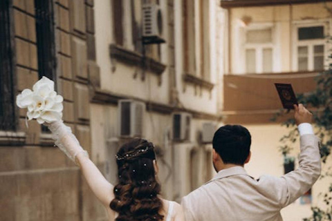 جلسة تصوير خاصة لمدينة باكو القديمة