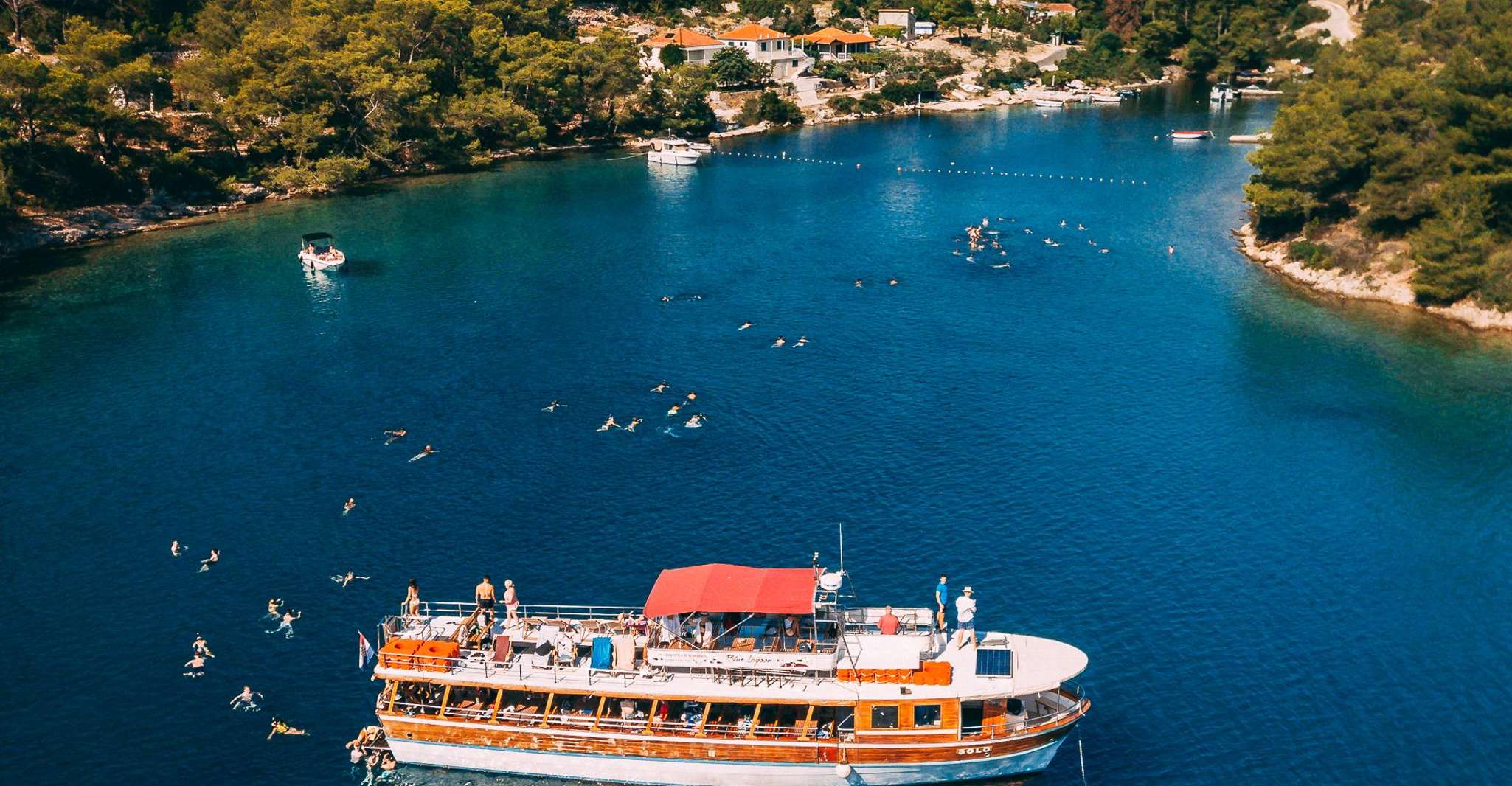From Trogir, Blue Lagoon & Å olta with LUNCH & DRINKS - Housity