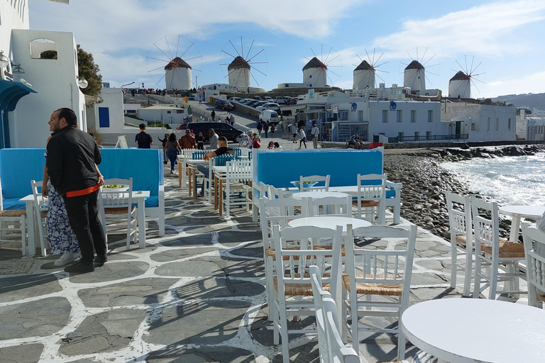 O melhor da ilha de Mykonos tour privado de 4 horasTour privado em inglês