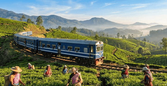 From Ahungalla: Ella Tea, Mountains Scenic Train Experience