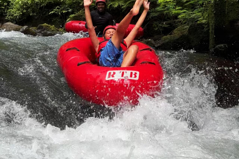 Ubud: Hidden Canyon River Tubing & Jungle Adventure