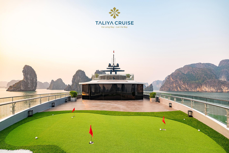 Hanoi: Lan Ha & Ha Long Bay on a Luxury 6* cruise day trip Share Transfer + Cruise 1 day