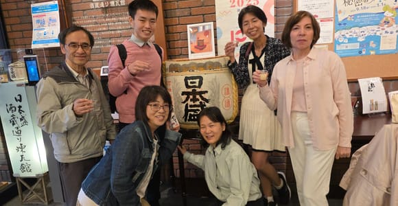 Nishinomiya: Shrine, traditional sake brewery, sake tasting, and Rokkakudo