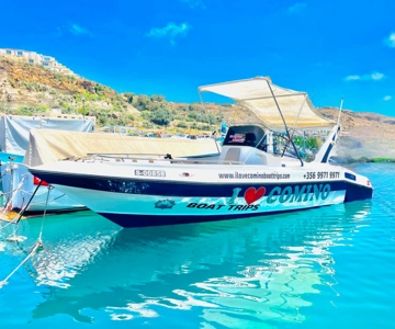 From Malta/Gozo: Comino & Crystal Lagoon Private Boat Trip
