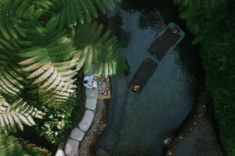 Svara Nadi Floating Sound Bath in Sanggraloka Ubud