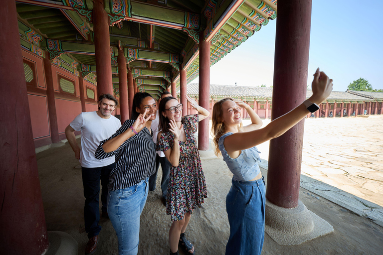 Seul: Aldeia de Bukchon, Gyeongbokgung, Mercado GwangjangSeul: Aldeia Bukchon, Gyeongbokgung, Mercado Gwangjang