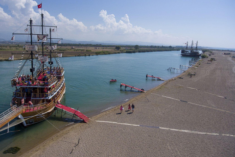 Side: Dolphin Island Boat Trip w/Lunch & Hotel Pickup Side: Dolphin Island Boat Tour with Soft Drinks & Lunch