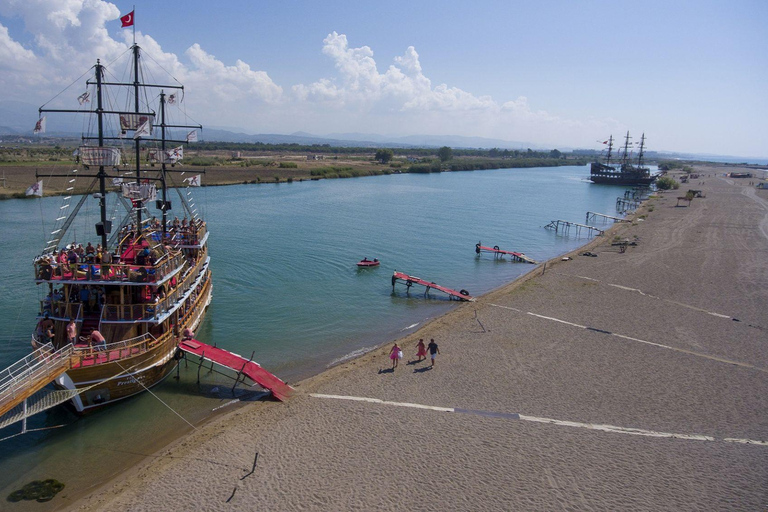 Side: Dolphin Island Boat Trip w/Lunch & Hotel Pickup Side: Dolphin Island Boat Tour with Soft Drinks & Lunch