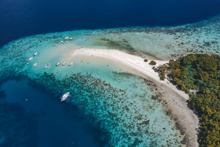 Coron: Malcapuya Island Bulog Dos, Ditaytayan Sandbar z lunchem