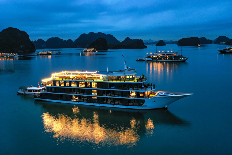 2/3-Day Halong & Lan Ha Bay Doris 5* Cruise balcony, bathtub 2-Day Cruise without Transfer