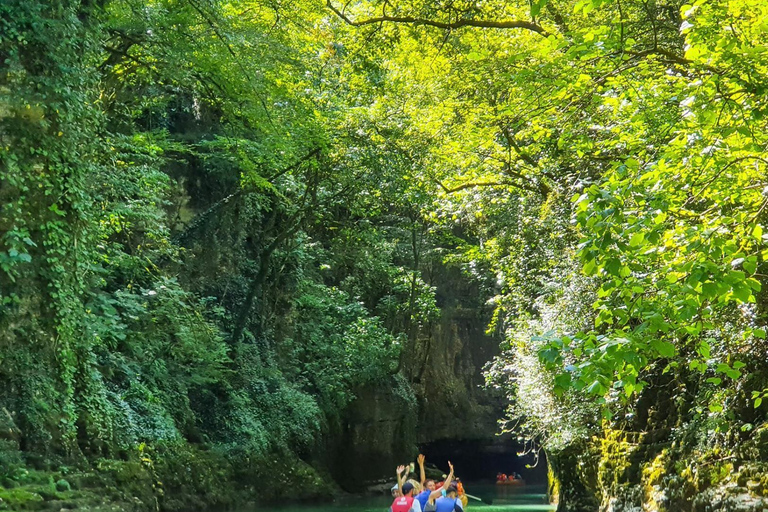 Canyon und Höhlen Tour ab Batumi (Martvili, Okatse, Prometheus)