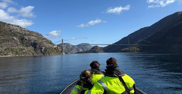 Von Stavanger aus: Lysefjorden & Pulpit Rock Safari mit dem RIB