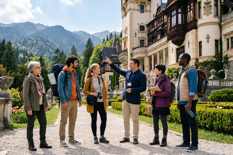 Day Trip Dracula Castles, Peles Castles, Cantacuzino-Brasov MINIVAN Dracula Castles, Peles Castles, Cantacuzino-Brasov