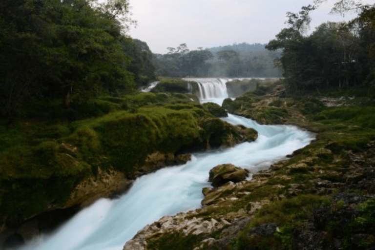 San Cristóbal: 4-Daagse kajak en rafting in de Lacandon jungleIn hut (Yaaxcan) met eigen badkamer buiten de jungle