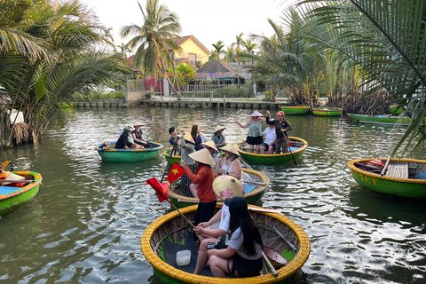 Hoi An: Basket Boat, Lantern Making Class & Hoai River Ride