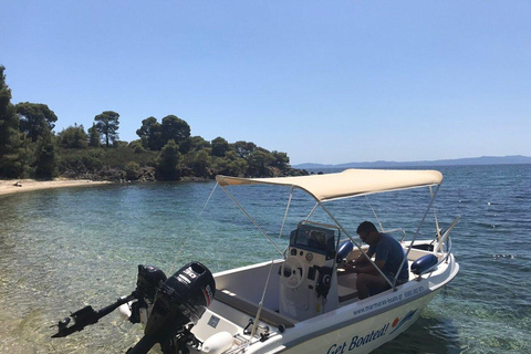 Private Boat Tour in Sithonia, Chalkidiki + Transportation