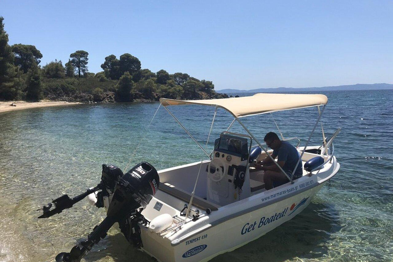 Private Boat Tour in Sithonia, Chalkidiki + Transportation
