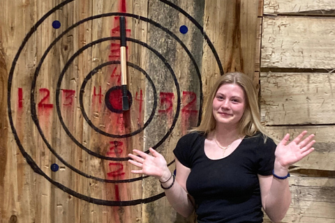 Fairbanks: Axe Throwing Experience with Ninja Stars 90 Minute Experience
