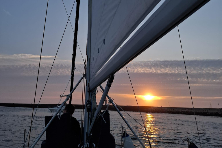 Porto,cruise with magical sunset ocean,open sail drink&snack Shared Magical Sunset Ocean