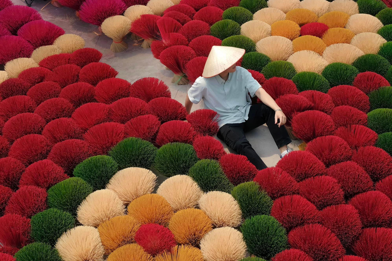 河内：Cu Da 酱油村或帽子和香料村Afternoon: Hat Village &amp; Incense Village - Best -SMALL GROUP