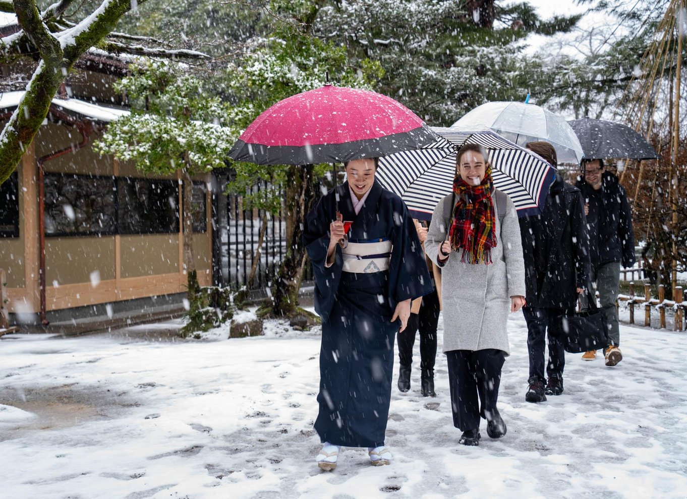 Kanazawa: Kenrokuen-teceremoni