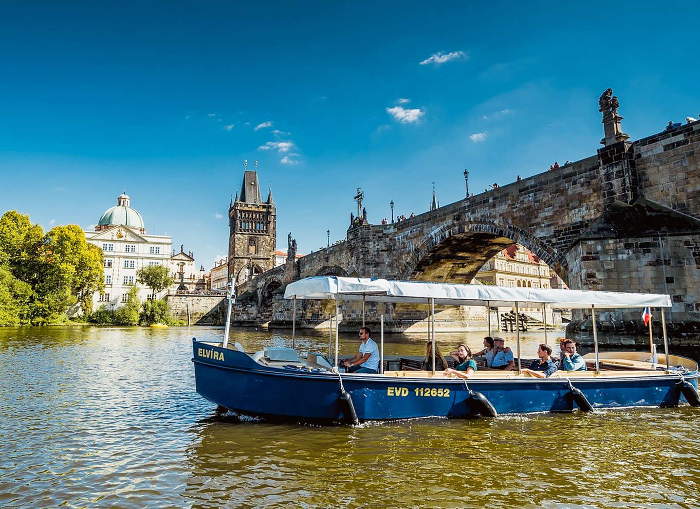 Prag: 45 minutters sightseeing-krydstogt til Djævlekanalen