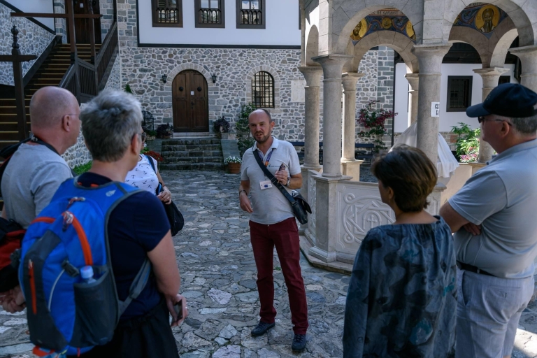 Bigorski-Kloster und Duff-Wasserfälle von Ohrid aus