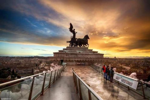 Rzym: Vittoriano z wejściem na dach i Palazzo Venezia z gospodarzem