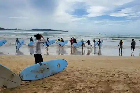Surf & Stay: Private Surf Lesson in Weligama