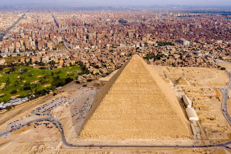 Hurghada to Cairo: Pyramids & Museum for First-Time Visitors Option 2 - The Grand Egyptian Museum (GEM) and Giza Pyramids
