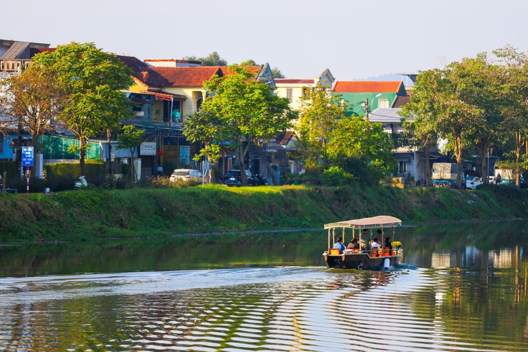 Hue: Perfume River & Hidden Canals Electric Boat Cruise Evening Perfume River Cruise