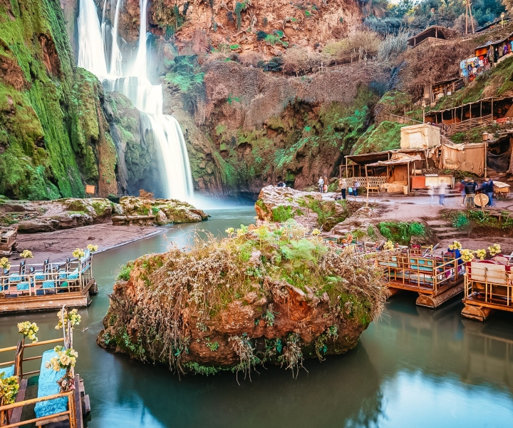 From Marrakech: Ouzoud Waterfalls Guided Hike and Boat Trip