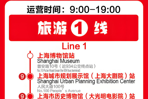 Shanghai: City Sightseeing Bus 2-Day Unlimited Ticket (Valid for 48 Hours)