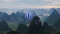 Yangshuo Hot Air Balloning Sunrise Experience Ticket - Hizvo