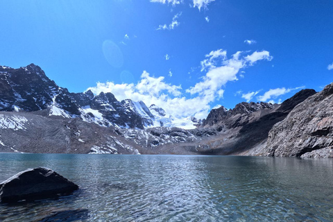 La Paz: Hike with a tour guide to the Ventanani Glacier Lagoon La Paz: Hike with a tour guide to Ventanani Glacier Lagoon