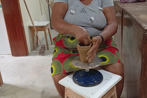From Praia: Assomada Market, the Kapok Tree, and Local Pottery From Praia: Assomada Market, Kapokier, and Local Pottery