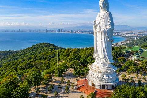 Da Nang: Marble Mountains, Monkey Mountain & Cave Tour Group Tour Afternoon (PM)