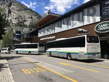 Chamonix: Bustransfer nach/von Courmayeur