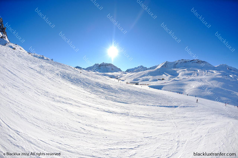 VAL D&#039;ISERE: TRASLADO DESDE EL AEROPUERTO DE MALPENSA A VAL D&#039;ISèRE