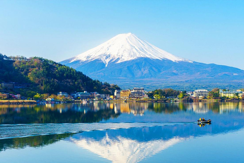 Mt.Fuji Kawaguchiko, Oshino Hakkai,Matcha-Making 1-Day Trip Pick-up 8:30am Shinjuku West Exit