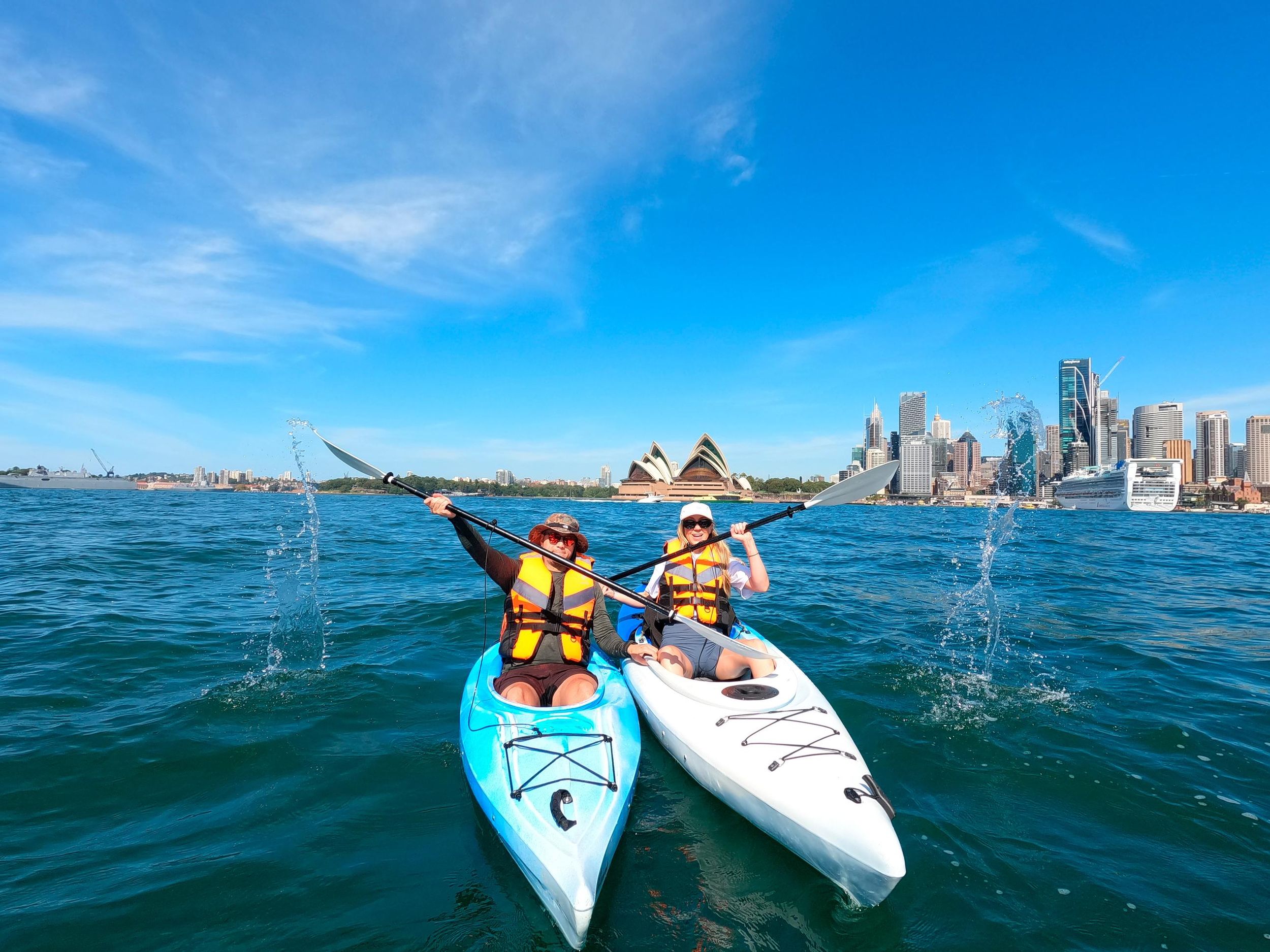 Sydney: Oper & Harbour Bridge – Kajaktour in kleiner Gruppe