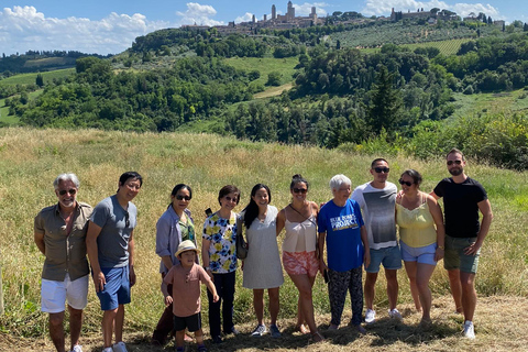 Tour di Siena e San Gimignano in van da Lucca o Pisa