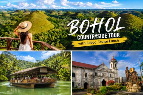 Bohol Countryside Day Tour with Lunch at Loboc River From Cebu - Image 2