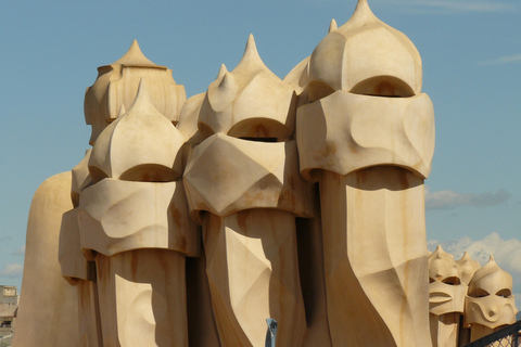 Barcelona: Sagrada Familia, Modernisme en Rondleiding door de Oude StadTour in het Frans