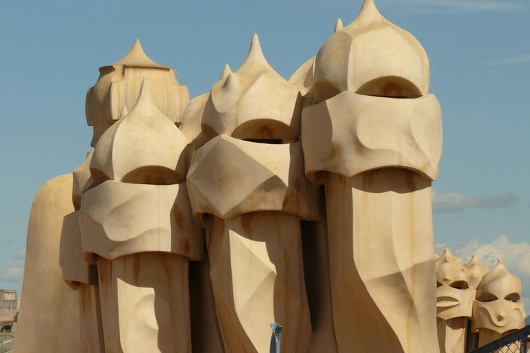 Barcelona: Sagrada Familia, Modernisme en Rondleiding door de Oude StadTour in het Frans