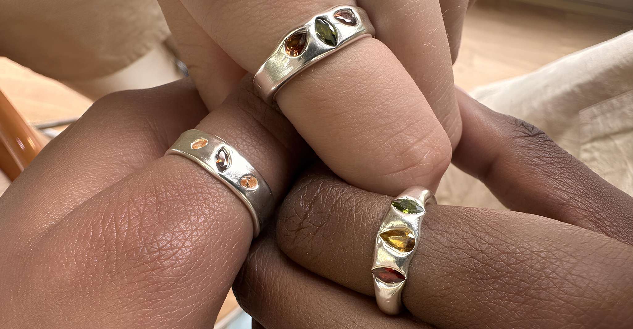 Hanoi: Vietnam Gemstone Silver Clay Ring Workshop