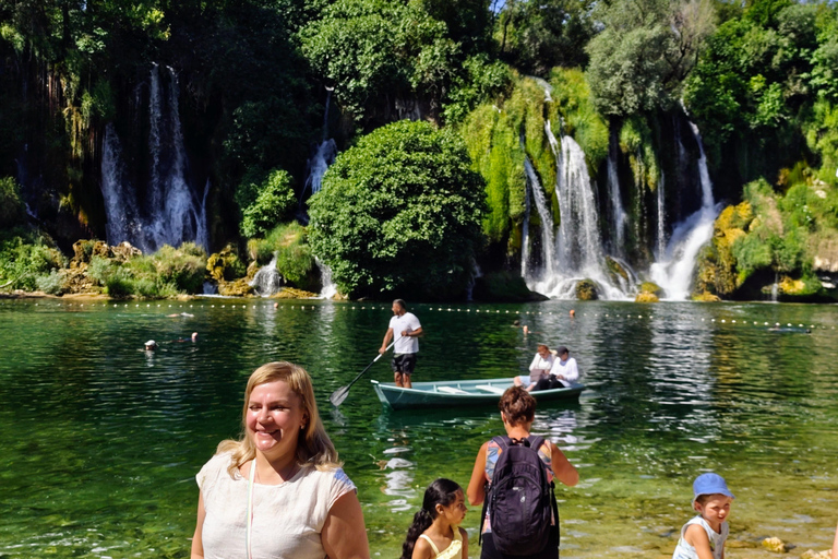 From Makarska: Small-Group Mostar & Kravice Day Trip
