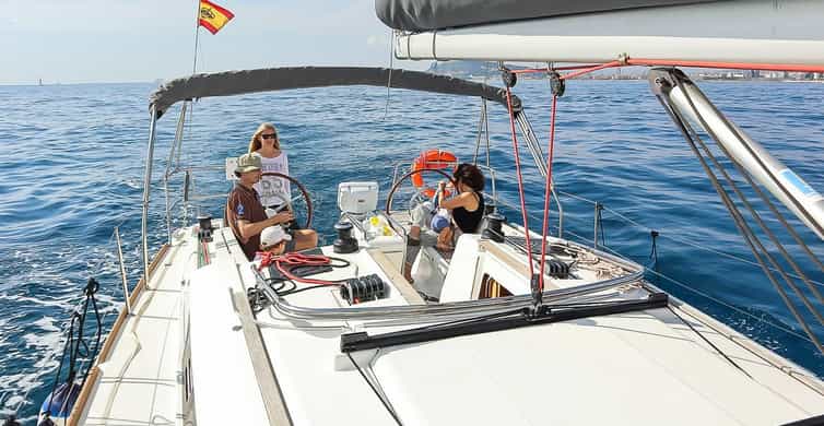 Barcelona: Coastline Boat Trip with Snacks and Cava photo 5