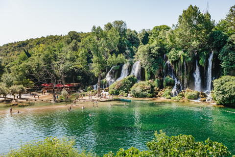 Dubrownik: wodospady Kravica i Mostar – cały dzień